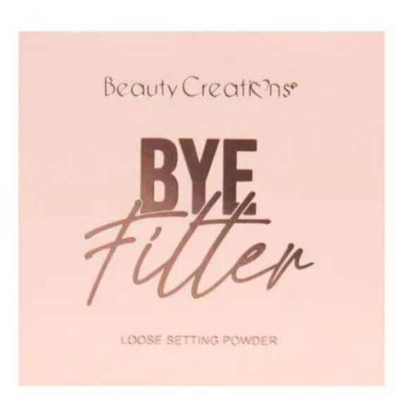 🦋 Beauty Creations Bye Filter Loose Setting Powder Butternut Babe New FullSz - Picture 3 of 6